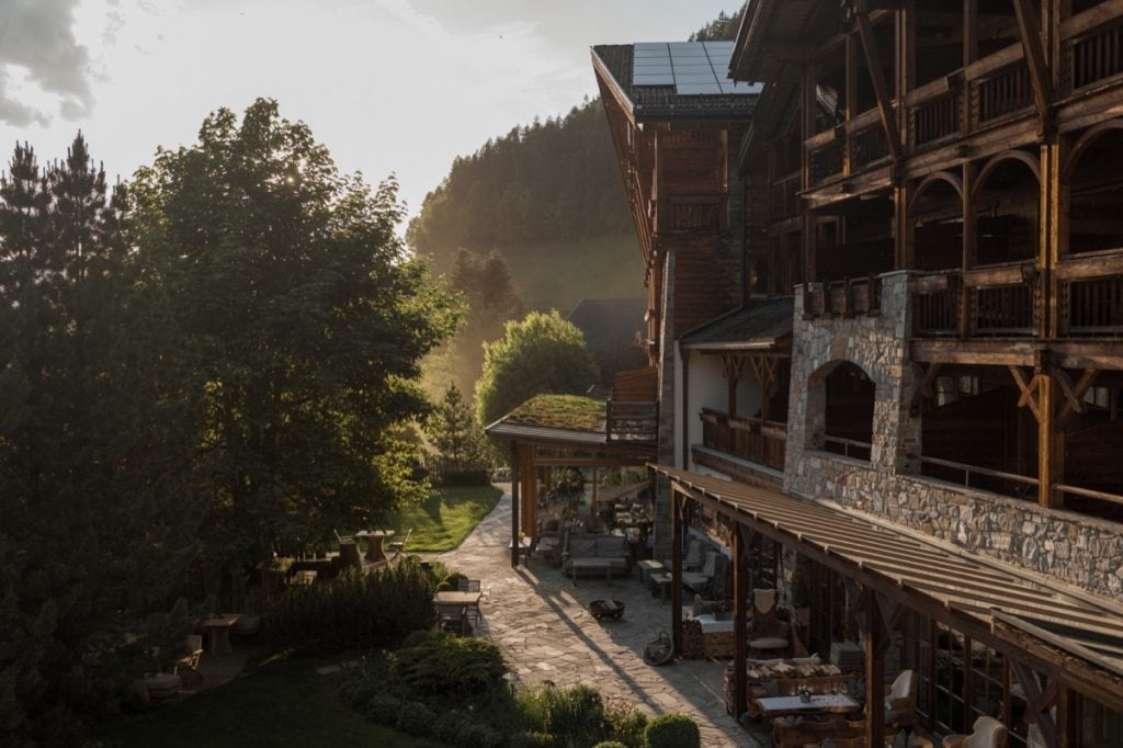 Naturhotel Lüsnerhof Außenansicht