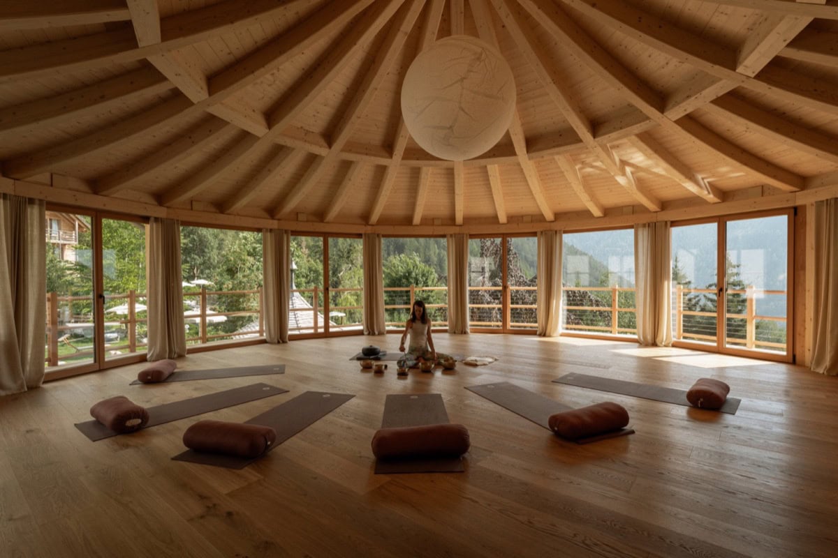 SHALA Yoga-Raum im Lüsnerhof